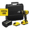 SFMCD721D2K-QW 18V AKU STANLEY FATMAX V20 DVOURYCHLOSTNÍ PŘÍKLEPOVÁ AKU-VRTAČKA