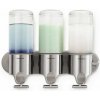 Simplehuman Dávkovač mydla na stenu 3x 444 ml
