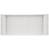 Orion Servírovací podnos Retro biela 29,5x13 cm