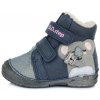 Dievčenské zimné topánky D.D.STEP W038-865A Royal Blue-19