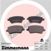 ZIMMERMANN Sada brzdových platničiek kotúčovej brzdy 23973.165.1