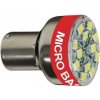 LED autožiarovka 12V / BA15S / P21W - cúvací alarm