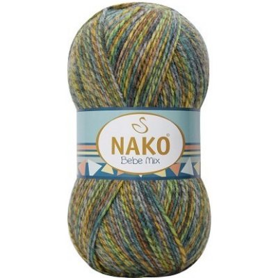 Nako Priadza Nako Bebe Mix 86835 - zelená mélange od 2,36 € - Heureka.sk