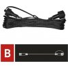 EMOS Lighting D1ZB01 Prodlužovací kabel pro spojovací řetězy Standard černý 10 m venkovní i vnitřní