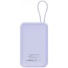 Canyon OnPower 101, Powerbank, 10.000 mAh, displej, in: USB-C, out: USB-A, QC 3.0/USB-C, PD 22,5W, integ. káb.. CNS-CPB101PU