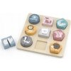 Viga geometrické puzzle zvieratká z farmy