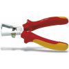 Odizolovacie kliešte podľa VDE, vysoko lesklé chrómovanie 1860VDE-11 Hazet - HA007288