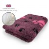DRYBED Premium Vet Bed Big Paw fuchsia 100 x 75 cm