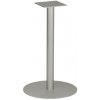 Mila design Stolová podnož WAGNER / Strieborná 720 mm