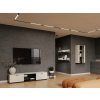Cama Meble Obývačka SOHO 5 dub sonoma mat/biely lesk 180 cm x 192 cm x 43 cm