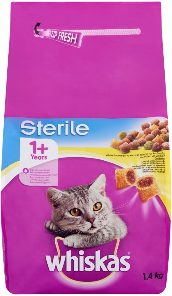 Whiskas Adult Sterile 1,4 kg