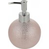 Camargue Kaya Dávkovač mydla, 14,6 × 10,3 cm, kamenina, kov, CE-1477-ROSE GOLD-D
