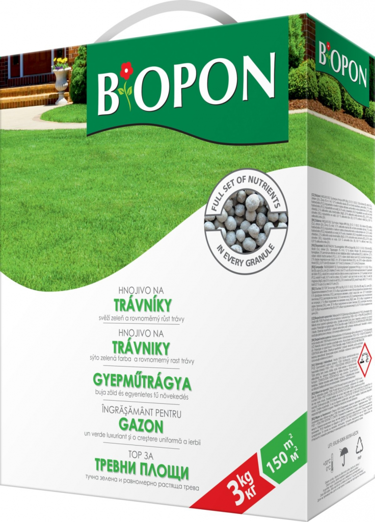 Biopon - trávník 3 kg