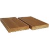 Terasová doska drevená AntiSlip 26x140, zadná strana ryhovaná z materiálu ThermoWood - Dĺžka profilu 3 m (0,43 m²)