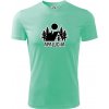 Apalucha chalupa - Pánske tričko Fantasy športové - 2XL ( Mätová )