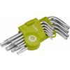 EXTOL CRAFT L-kľúče TORX, sada 9 ks, T 10-50 mm, krátke 66010