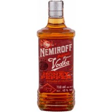 Nemiroff Honey Pepper Flavoured Vodka 40% 0,7 l (čistá fľaša)