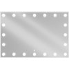 Mexen Dona, LED kúpeľňové zrkadlo s podsvietením 120 x 80 cm, 6000K, ochrana proti zahmlievaniu, 9818-120-080-611-00