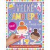 Velké samolepky pre malé ruky Balet