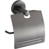 Mexen Remo, držiak na toaletný papier s krytom, grafitová, 7050733-66