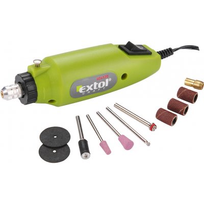 Extol Craft 404120 - Brúska priama mini s transformátorom, 12V, 12000ot/min