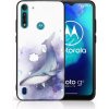 PROTEMIO 103028 MY ART Ochranný kryt pre Motorola Moto G8 Power Lite WHALE (242)