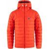 Fjallraven Expedition Pack Down Hoodie Flame Orange/UN Blue