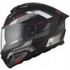 MOTOCYKLOVÁ ČEĽUSŤOVÁ PRILBA MT HELMETS ATOM 2 SV BAST D5 ČIERNA BIELA MATNÁ