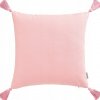 Dekoratívna obliečka na vankúš 40x40 bavlna púdrová ružová Soul