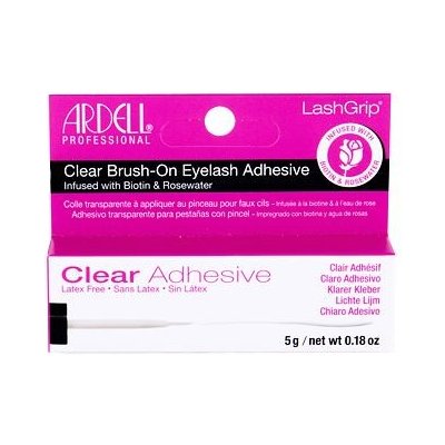 Ardell LashGrip Clear Adhesive Brush-On bezlatexové čiré lepidlo se štětečkem 5 g