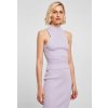 Ladies Short Rib Knit Turtleneck lilac