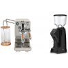 ECM Puristika PID, cream, olive + Eureka Zenith 65 NEO, black