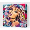 Vymalujsisam.sk Maľovanie podľa čísiel - Latino Girl Veľkosť: 50x50cm, Rám: Na kartónovej doske