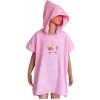 EVEI Detské pončo s kapucňou Jednorožec, ružové, 70*80cm