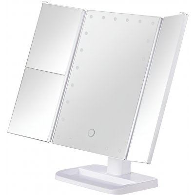 Verk Kozmetické zrkadlo 22 LED, USB biele