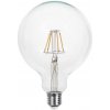 V-Tac LED Žiarovka FILAMENT G125 E27/12W/230V 3000K VT1016 + záruka 3 roky zadarmo