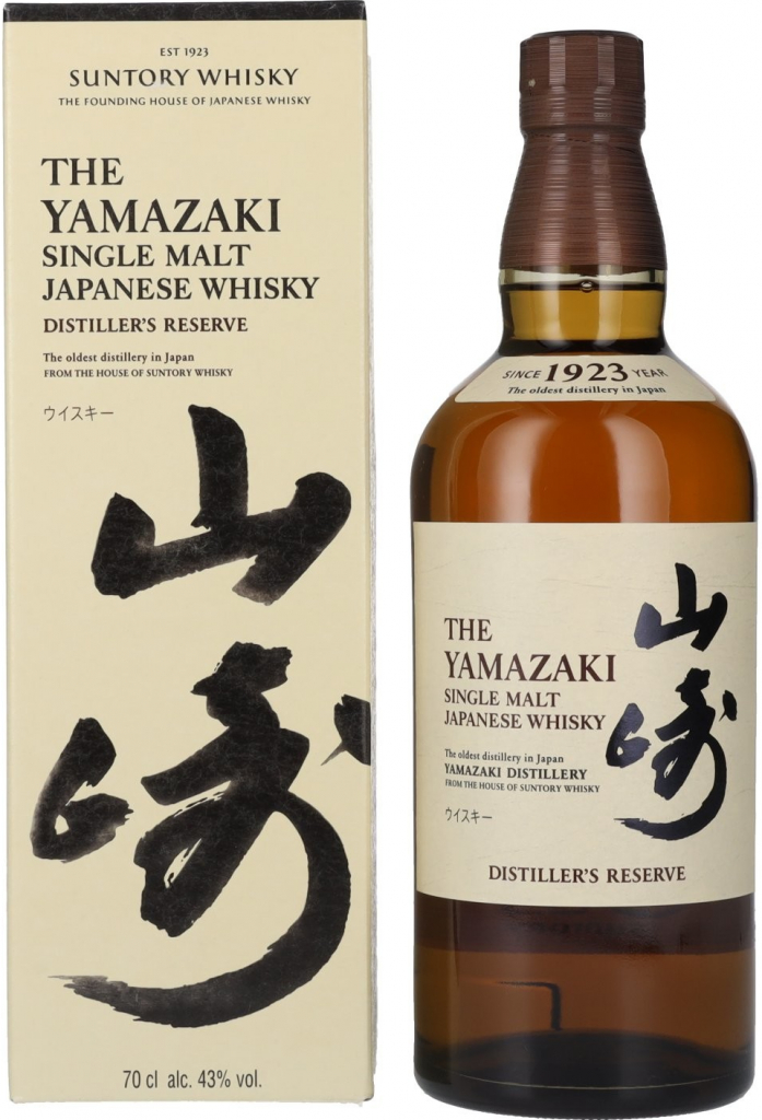 SUNTORY THE YAMAZAKI DISTILLER´S RESERVE 43% 0,7 l (kartón)