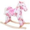 Bigjigs Toys Bigjigs dřevěný houpací kůň s květy