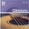 D'Addario EJ26-10P Struny pre akustickú gitaru