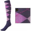 KAVALKADE KavalSocks jazdecké podkolienky navy lilac rose