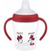 Dojčenská fľaša na učenie NUK Perfect Match DISNEY Minnie red 150 ml