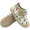 Milash barefoot Fun Shoes plátenky Robot