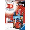 Ravensburger 3D puzzle Stojan na ceruzky Kouzelná Beruška a Černý Kocour 57 ks