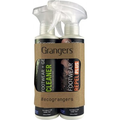 GRANGER´S Footwear Repel Plus + Footwear- Gear Cleaner 2x275 ml