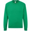 Zielona bluza dziecięca Raglan Sweat Fruit of the Loom zelená 158-164 Fruit of the Loom 5904882095831