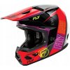 Motocyklová prilba Fly Racing Kinetic r. XXL červeno-čierna