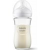 Avent Philips fľaša Natural Response skleněná transparentní 240 ml