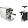 Stone Espresso Mine Premium + Rocket Espresso GIANNINO, black/chrome