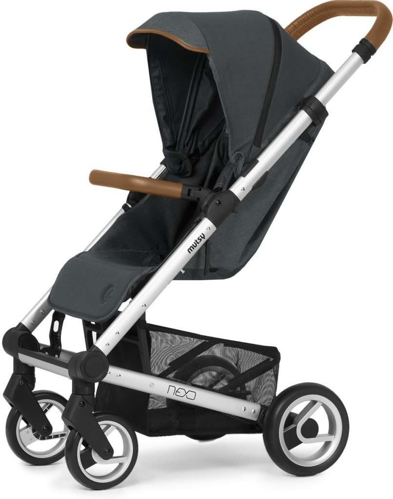 Mutsy nexo top grey melange
