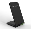 1stCOOL bezdrôtová QI nabíjačka, skladací stojan, USB-C, čierna H18Black 1stCool